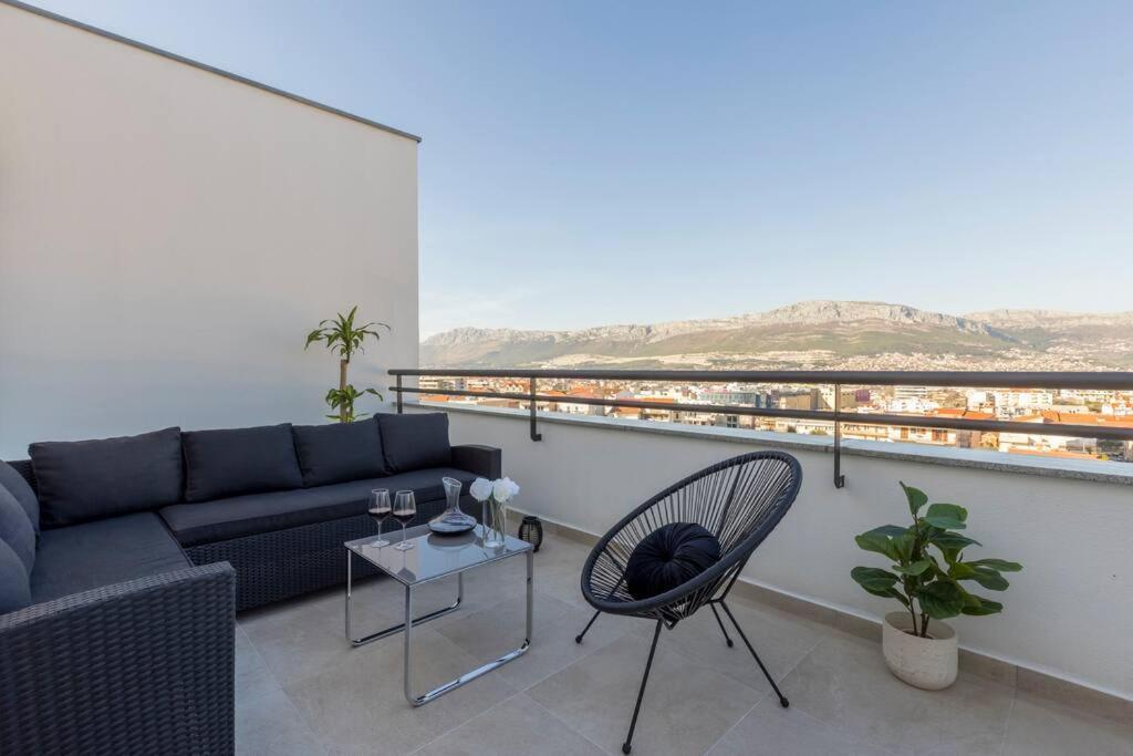 Luxury Rooftop Apartment Zalato Split Exterior foto