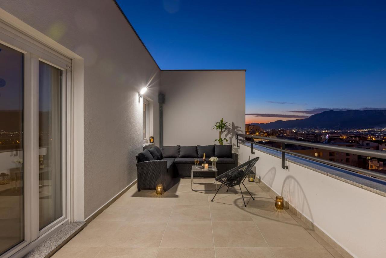Luxury Rooftop Apartment Zalato Split Exterior foto
