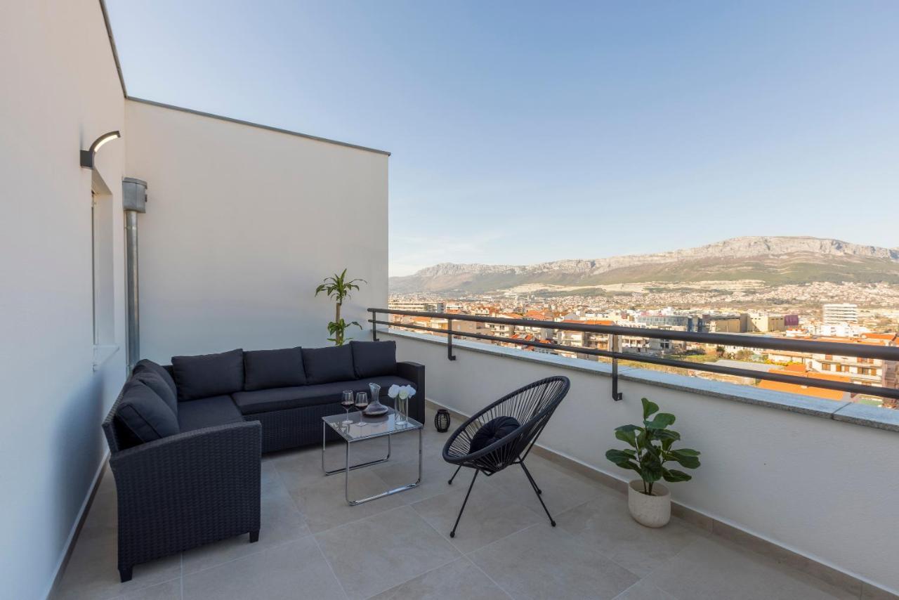 Luxury Rooftop Apartment Zalato Split Exterior foto