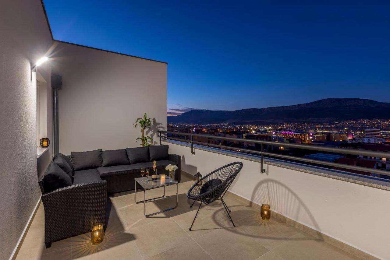 Luxury Rooftop Apartment Zalato Split Exterior foto